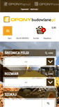 Mobile Screenshot of oponybudowlane.pl